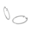 Classic Hoops Lab Grown Diamond Earring (0.22 ct)