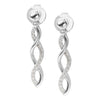 Infinity Love Lab Grown Diamond Earring (0.14 ct)