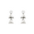 Sparkly Triangle Drops Lab Grown Diamond Earring (0.37 ct)