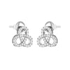 Classic Celtic Knot Lab Grown Diamond Earring (0.38 ct)