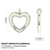 Irresistible Heart Droplets Lab Diamond Earring (0.03 ct)